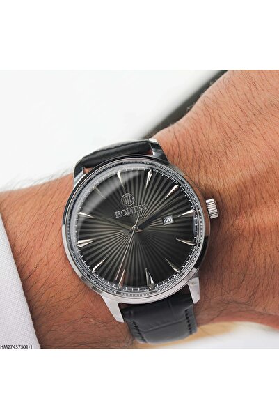 Homies Hm27437S01-1 Leather Band Men's Wristwatch