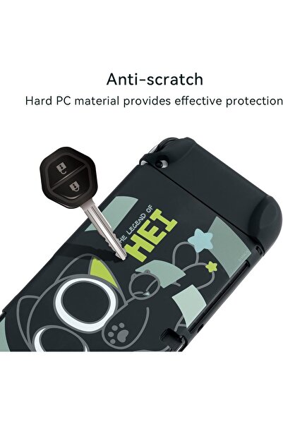 GeekShare Protective Case Slim Cover Case Compatible with Nintendo Switch OLED and Joy Con - Shock-A