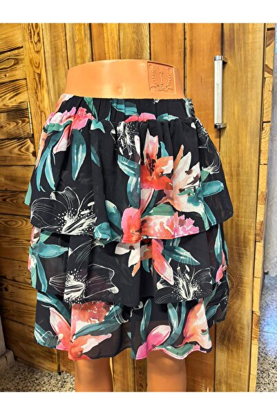 Sima Butik Women's Colorful Skirt