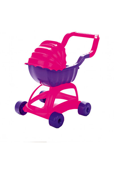 Evelise Καρότσι κούκλας Malipen, ροζ με μωβ