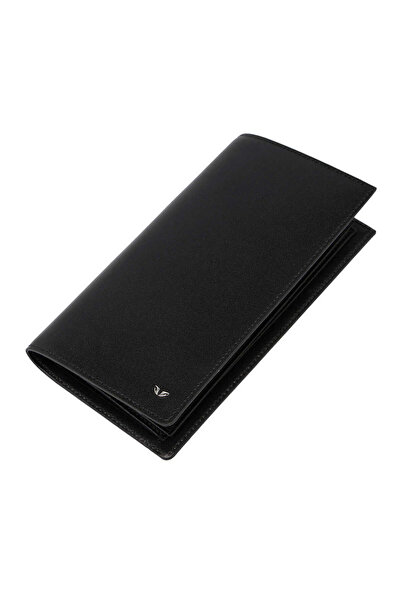 Tergan Black Genuine Leather Men's Wallet - S1Ce00001671-D33