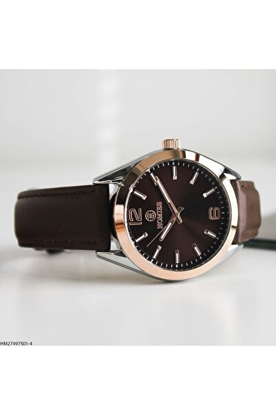 Homies ساعة يد رجالية HM27497S01-4 بحزام جلدي