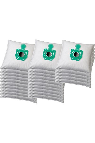 KOMA ZE04PL - Set de 25 de saci cu partea frontală din plastic pentru aspiratorul Zelmer Twist, Twister