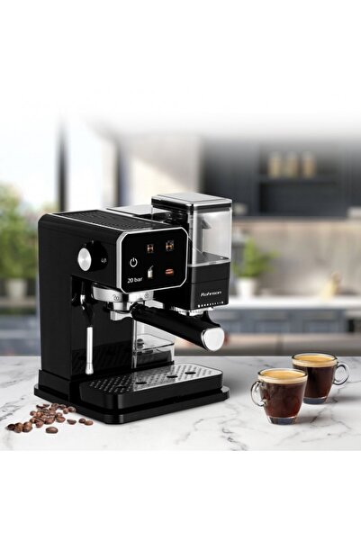ROHNSON Automatic espresso machine with 2-in-1 grinder R98060