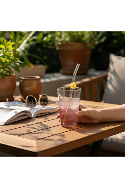 Miki & Miki Cam Pipet Papatya Çiçek 1 Adet