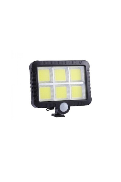 stuffix Proiector solar LED cu senzor de mișcare și lumină albă, 10W, exterior