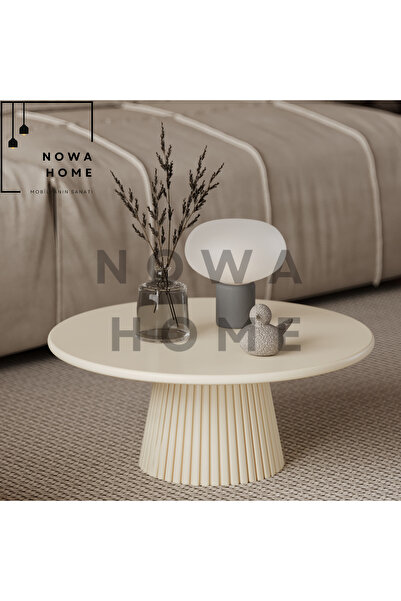 Nova Dizayn Mantar Sehpa Orta Sehpa Lake Boyalı Dekoratif Özel Tasarım