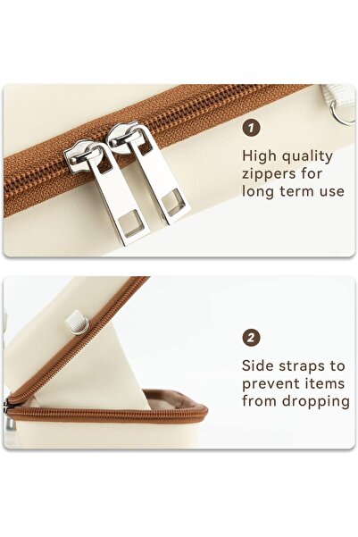 GeekShare Vintage Carry Case Compatible with Switch/OLED, Portable Hardshell Slim Travel Bag fit Swi