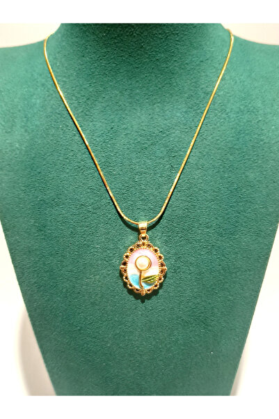 Monalisa Home قلادة فاخرة ذات لون ذهبي