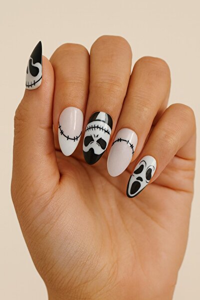 New Obsessions Halloween Temalı Yapıştırıcılı Takma Tırnak