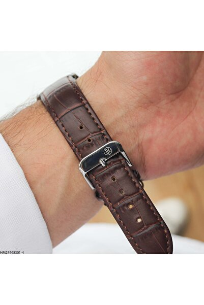 Homies HM27498S01-4 Deri Kordonlu Erkek Kol Saati