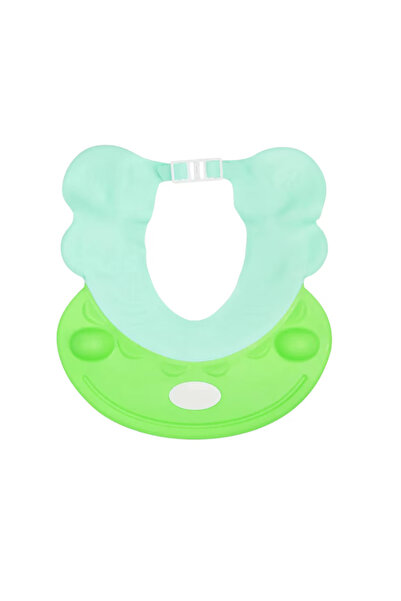 OEM Adjustable shower cap for children, 30 x 26 cm, plastic, green, blue