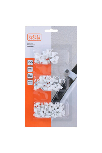 Black&Decker 100-Piece Assorted Cable Clips