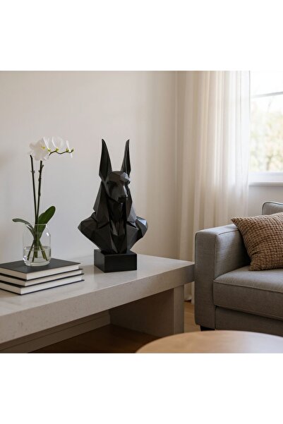 Szdesing Dekoratif Antik Mısır Anubis Biblosu