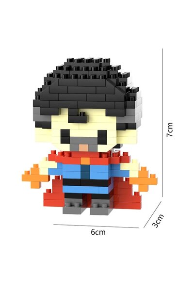 Innovium ™ Doctor Strange Superhero Construction Set, Realistic Marvel Mini Figure, ABS