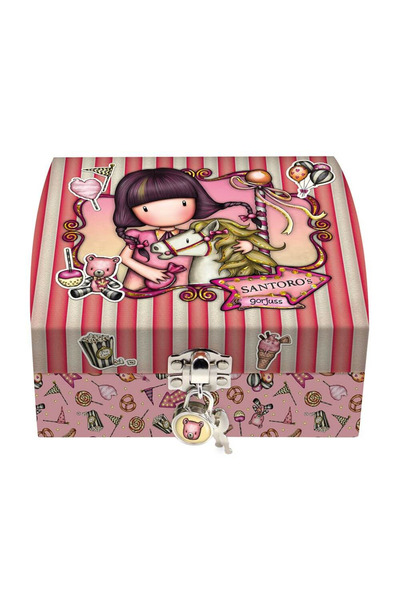 Santoro Gorjuss Caseta bijuterii cu lacatel Gorjuss Carousel