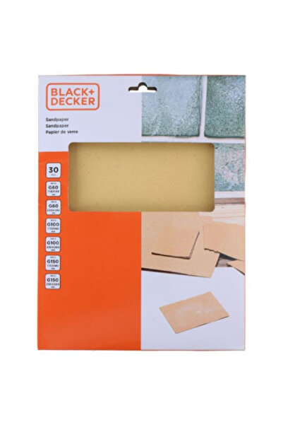 Black&Decker 30-Piece Multi-Grit Sandpaper Set
