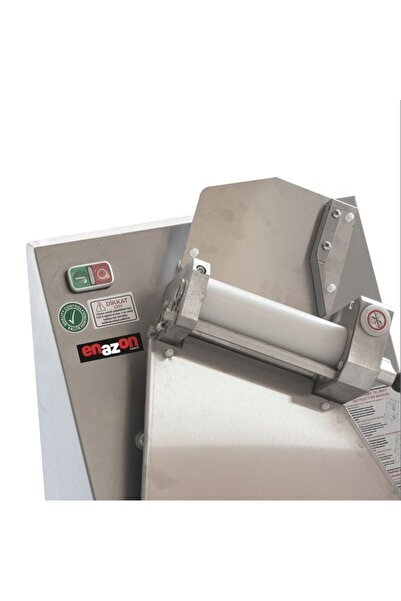 Enazon 40 cm Yatay Pide Lavaş Lahmacun Erişte Hamur Açma Makinesi 0,25 Kw Volt Motor 2 Yıl Garantili
