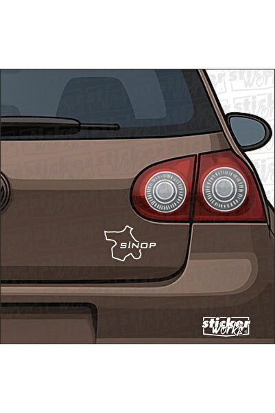 Sticker Works ملصق خريطة سينوب إل – عكس حبك للفلادِة!