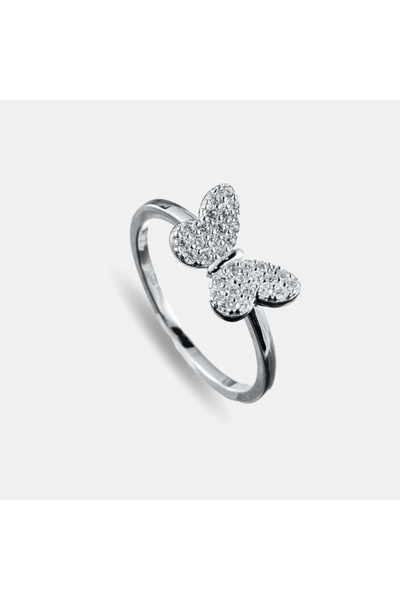 HAVANA JEWELLERY Inel BUTTERFLY OBSESSION Argint 925 si Cristale Swarovski