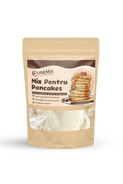 Puremix Mix pentru Pancakes – Clătite pufoase, gata imediat