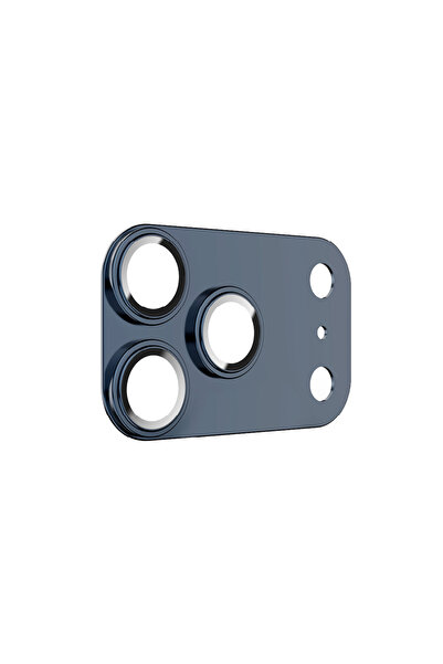 Benks iPhone 17 Pro Uyumlu Air Shild Anti Reflective Metal Kamera Lens Koruyucu Mavi
