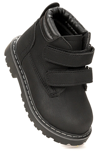 Kiko Kids Azka Velcro Baby Boy Boots Shoes
