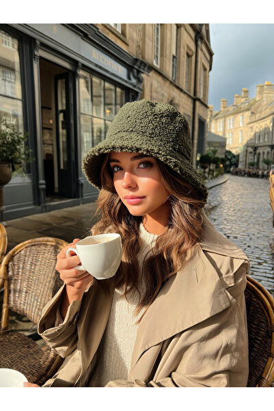 LAGRANZE SOFT PELUŞ BUCKET ŞAPKA