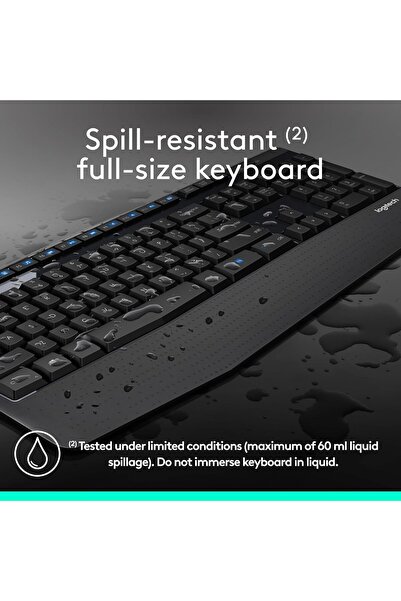 Generics مجموعة لوحة المفاتيح والماوس اللاسلكية Logitech MK345