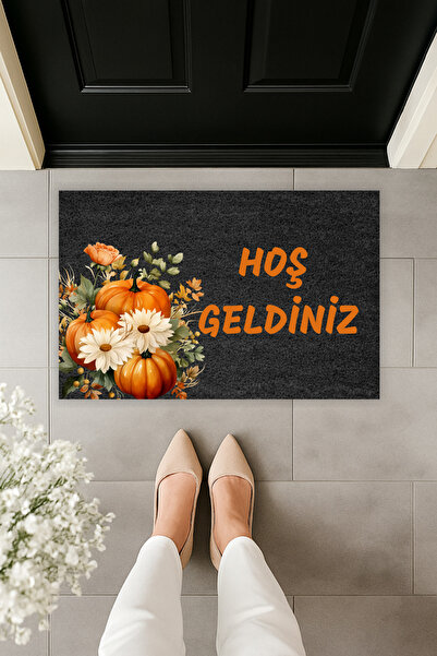 Dormot سجادة أمام الباب ذات طابع الخريف من طباعة رقمية حديثة