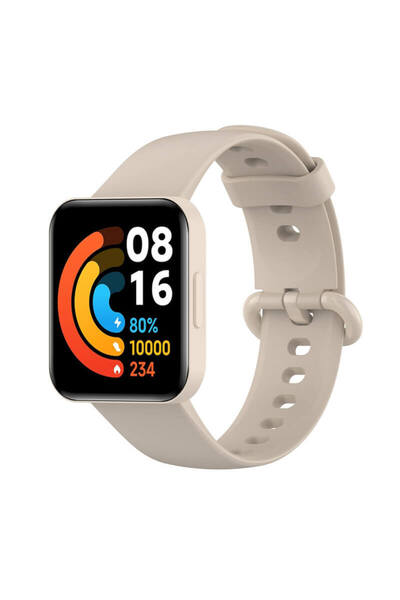 Edman Curea de brățară pentru Xiaomi Mi Watch 2 Lite, Redmi Watch 2, alb ivory
