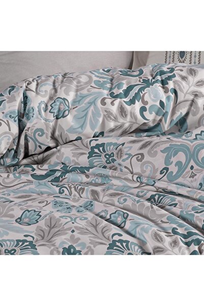 Hobby Anabel Turquoise - Poplin Double Duvet Cover Set