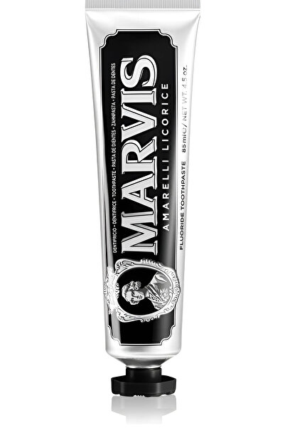Marvis Pasta de dinti Amarelli Licorice, Menta si Lemn Dulce, 85ml