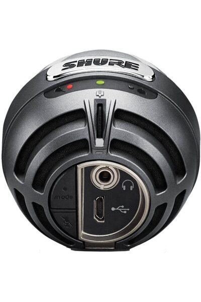 Shure MV5 Digital Condenser Microphone, Portable, Great Audio Clarity, iOS & Android Compatible, For