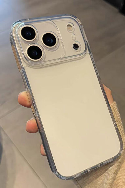 WANNA PROTECT iPhone 17 Pro Compatible Camera Protruding Protected Soft Transparent Phone Case Cover