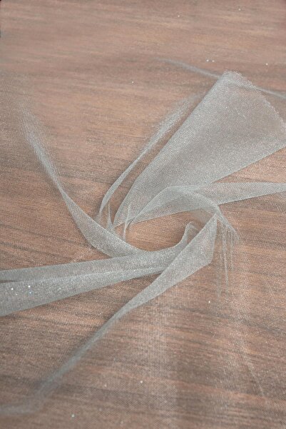 Kumaş Deposu Βικτωριανό ύφασμα από τούλι σε πράσινο χρώμα μέντας