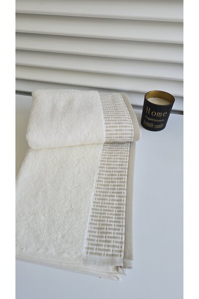 Özdilek 4 Pieces Towel Hand Face 100% Cotton