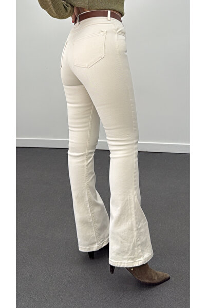 Narferita Chicago Süper Yüksek Bel Flare Jeans