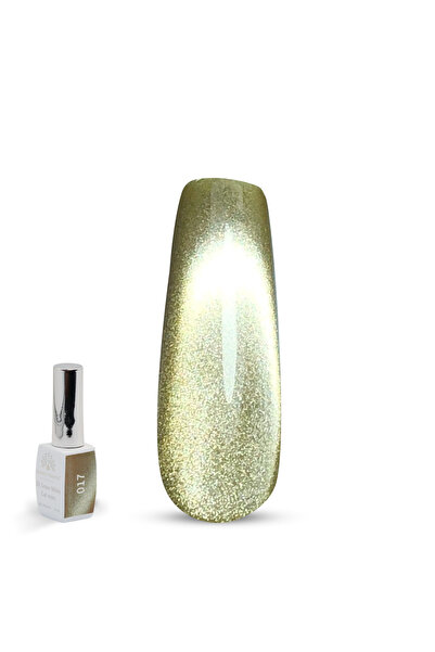 global fashion طلاء أظافر جل عيون القطة سنو وايت ثلاثي الأبعاد - 15 مل، جل لا...