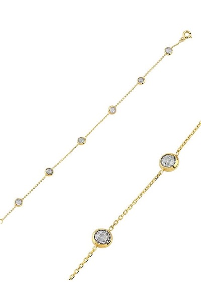 Pirnus Diamond Altın Taşlı Bileklik