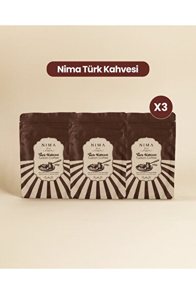 Nima Gurme Türk Kahvesi 3 x 125 Gr