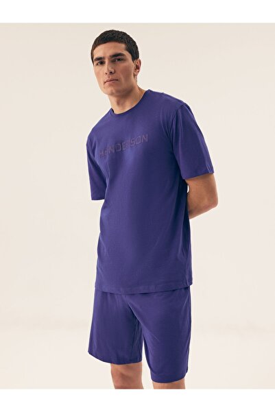 Henderson Men's pajamas, Classic and minimalist made of 100% high-quality cotton in classic patterns | Olive
