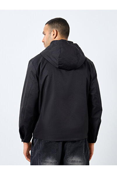 Styli Men Oversized Solid Utility Jackets