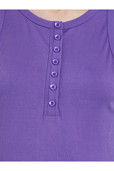 Take Two By Styli Elegant Purple Sleeveless A-Line Midi Dress