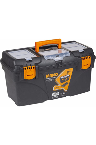 MANO Heavy-Duty Classic Tool Box with Organizer 21inch