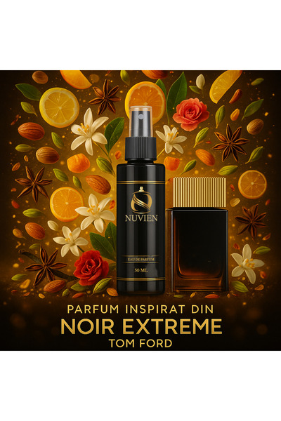Nuvien Eau de parfum, 50 ml - N023, inspired by Noir Extreme