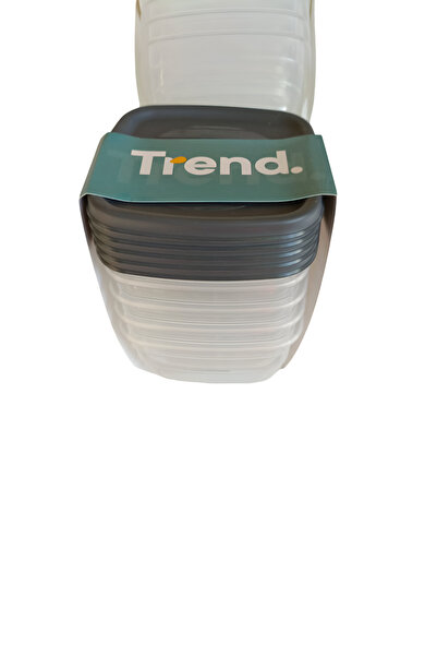 HOBBY LİFE 5-Piece Trend Storage Container Set - 0.25 Liter Mini Size Practical Boxes with Lids