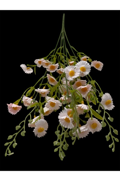 Lilac Home Yapay Yoğun Kır Çiçeği (Papatya) 50 Cm Toz Pembe