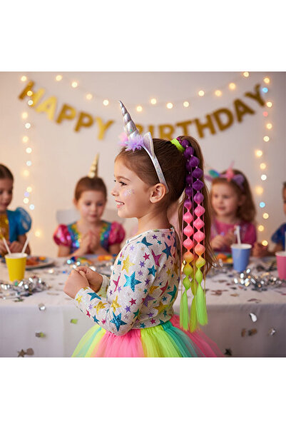 Afrodit Giyim Bn ذيل حصان مرن مضفر / ACM21