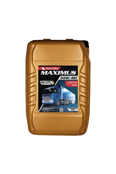Petrol Ofisi Maximus 10W-40 Ulei Motor 20L – Sintetic UHPD, Pentru Camioane și Vehicule Grele